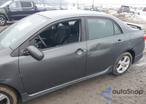 2011 Toyota Corolla S from USA, damaged, VIN 2T1BU4EE9BC739224